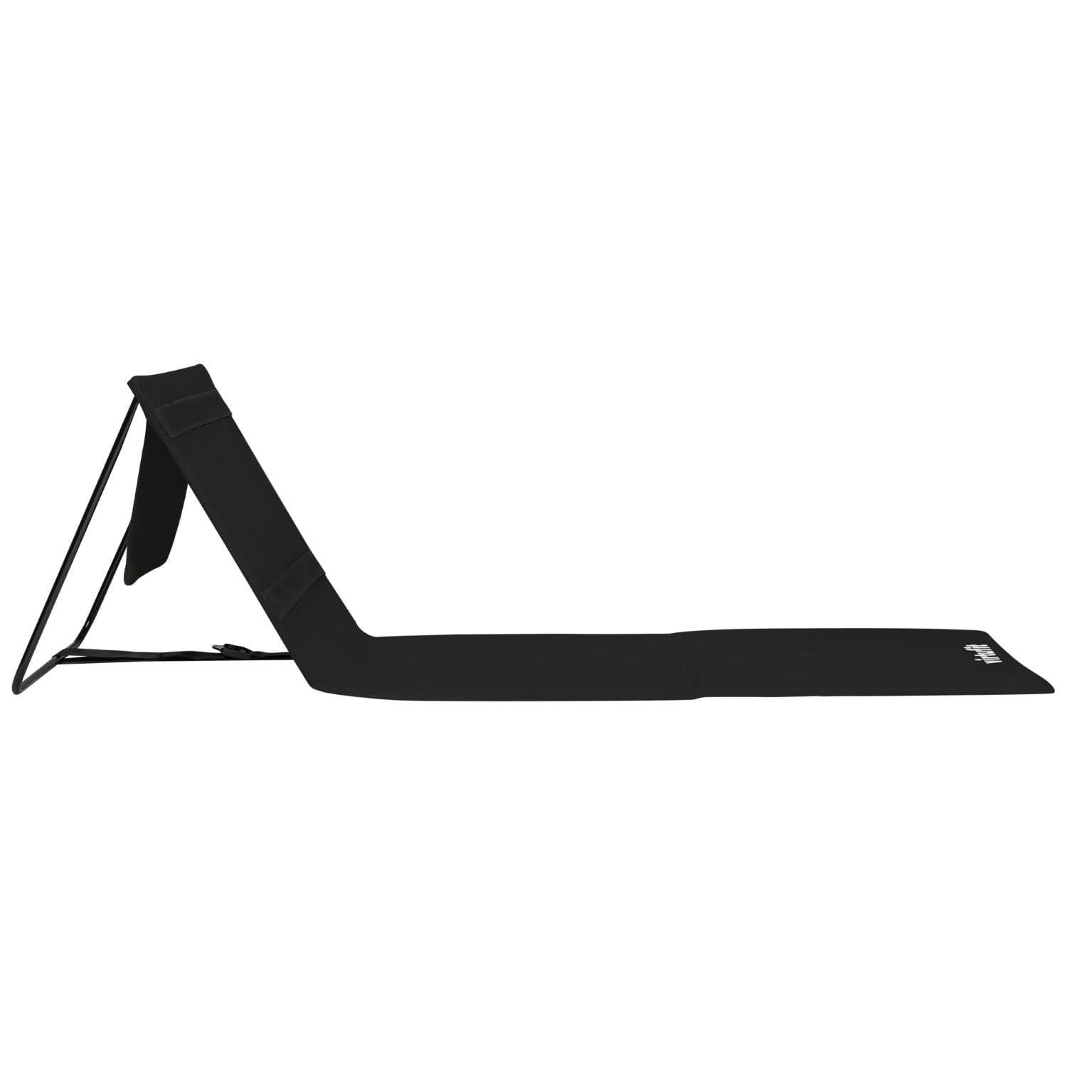 VirtuFit Strandmatte – Faltbare Strandliege mit Rückenlehne und Tragegriff – Komfortable Matte für Strand, Camping, Park und Urlaub