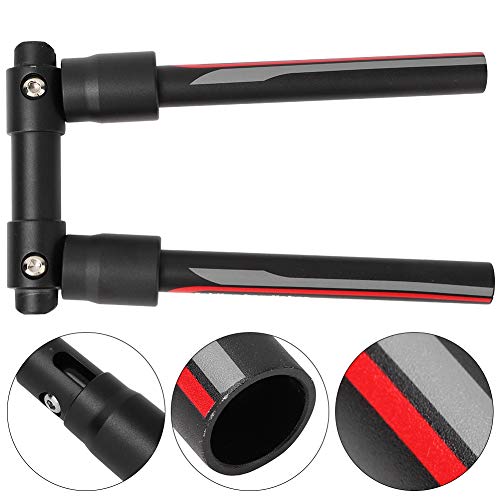 Keenso Guidon de vélo Pliable Guidon de dégagement Rapide Guidon de vélo en Alliage d'aluminium Guidon économiser de l'espace - Image 6