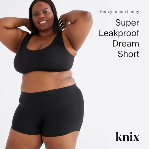 KNIX Super Leakproof Dream Short- Period Underwear for Women, Machine Washable, Reusable (1 Pack)2