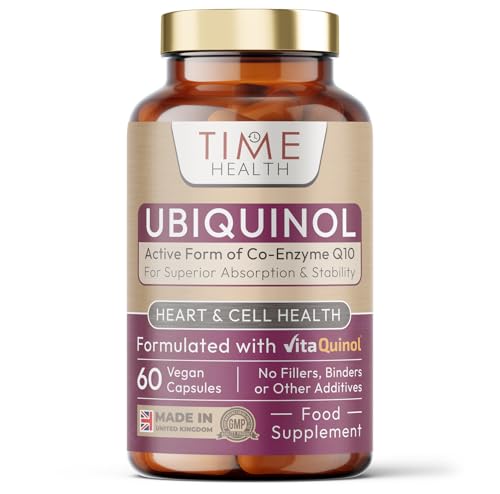 Ubiquinol - 200mg per Serving - Active Coenzyme Q10 - Enhanced Absorption - Mitochondrial & Heart Support - UK Made - GMP - Additive Free - Vegan