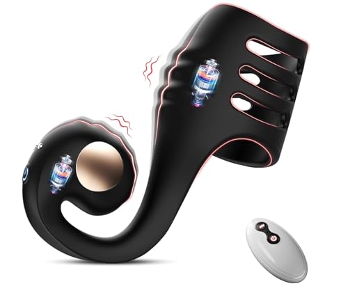 Pleasurable Embrace Couples Set - Intimate Massager with Pulsating Functions, 12 Vibration Modes Remote Control, Sensual Accessories for Shared Bliss and Adventure SJ27785