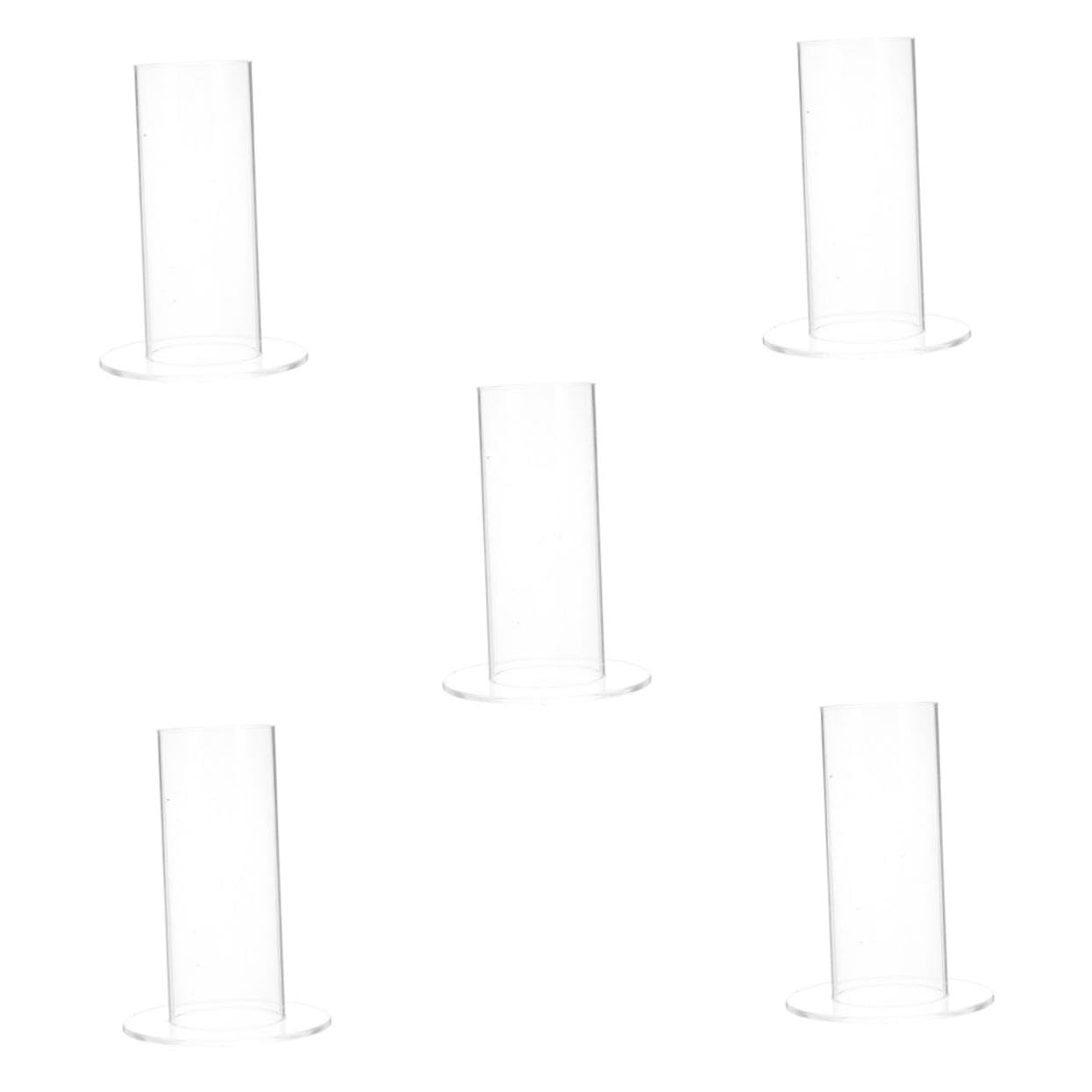 Support de pour à cheveux transparent et organisateur de bracelets GALPADA en lot de 5 pièces