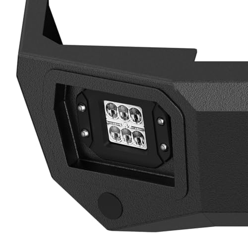 Yzona Y-XBCB-0024-FBM Rear Bumper Compatible With 1999-2004 Land Rover Discovery 2 Off-Road Rear Bumper Built-In 2 Inch Standard Hitch Receiver thumb #6