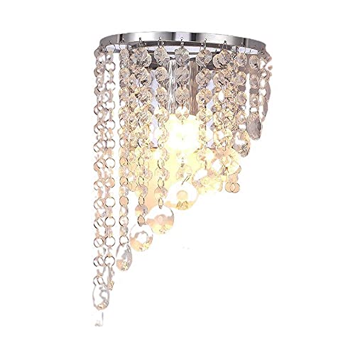 Applique d'intérieur en cristal LED pour salon et chambre