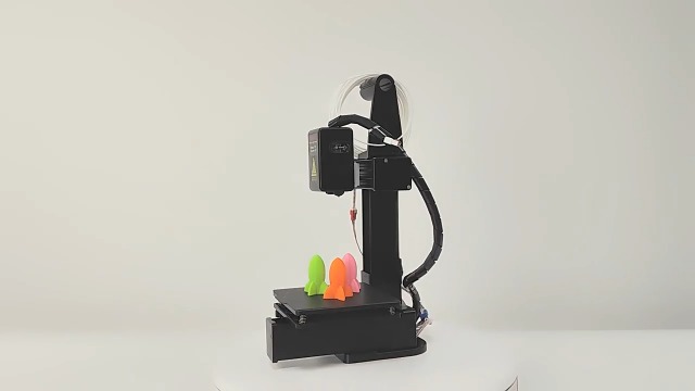 Zunate Mini Stampante 3D, Silenziosa, Tecnologia Di Estrusione Aggiornata, Volume Di Stampa 4x4x4 Pollici, Facile Da Usare, Montaggio Rapido, Riscaldamento Rapido, Tecnologia Di (Spina - 13
