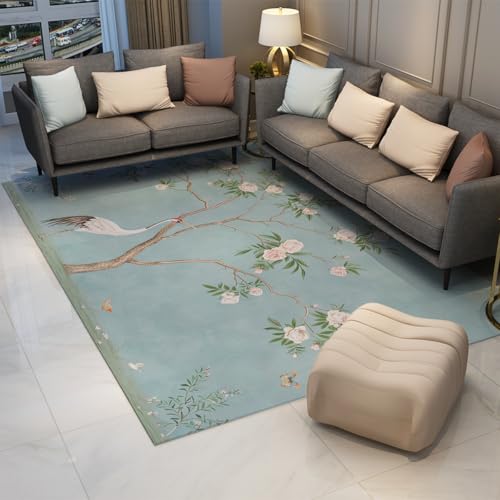Tapis lavable en machine 150x240cm doux et durable pour salon