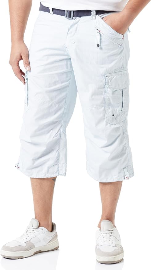 Timezone Herren Shorts Loose Milestz 3/4 Cargo Incl. Belt