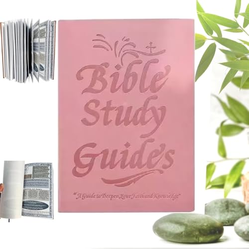 66 Page Bible Study Guide Journal,Bible Study Notebook for Beginners,Bible