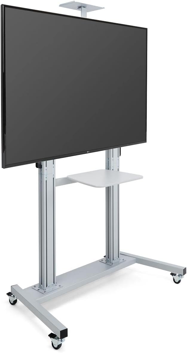 Soporte rodante para TV 60"-100" con bandeja y ruedas