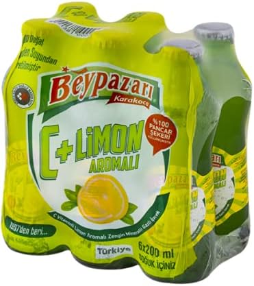 Beypazar  C+ Lemon Flavored Mineral Water 6x200ml
