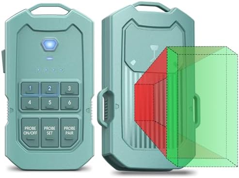 Outdoor Radar Motion Sensor Alarm – Wireless Security System for Camping, RV & Off-Grid Use, 1/2 Mile Range, Customizable Detection Area, IP66 Waterproof, Rechargeable Battery, Survival Gear Essential