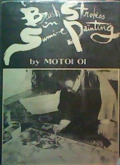 Hardcover Brush strokes in Sumi-e painting Book