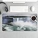 Niagara Falls Desk Mat Non-Slip Laptop Writing Pad Large Keyboard Mousepad with Rubber Base 23.6