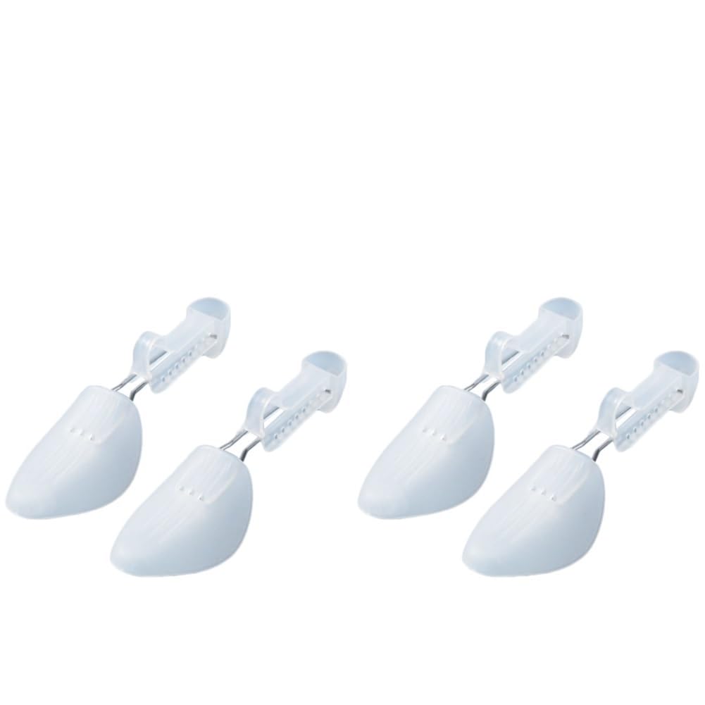Horma Ajustable para Zapatos, Ensanchador de Zapatos plástico y Acero Ajustable for Hombres Mujeres, Tallas del Reino Unido 3-12, Paquete 2 Pares(2pairs B for Women)