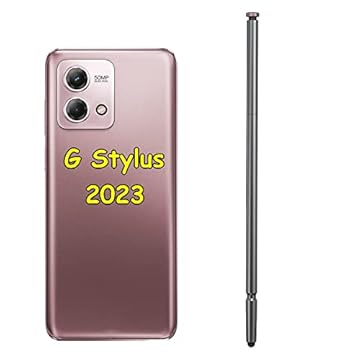Caneta Stylus de substituição para Moto G Stylus 5G 2023 para Motorola Moto G Stylus 5G (2023)/Motorola Moto G (2023) All Verison Touch Stylus S Pen (ouro rosa)