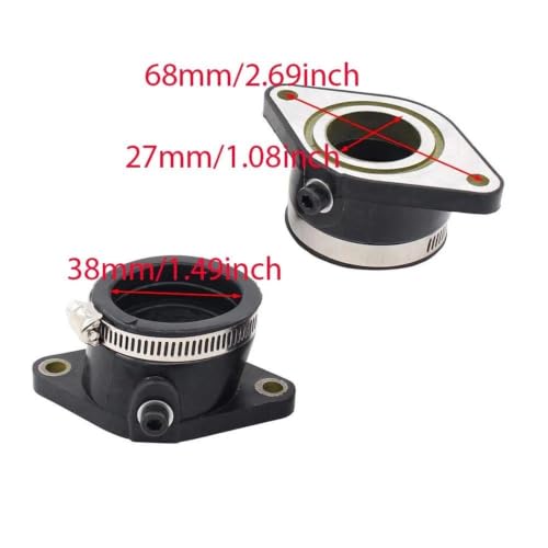 Conector de admisión de goma Suzuki GS650 Katana 3
