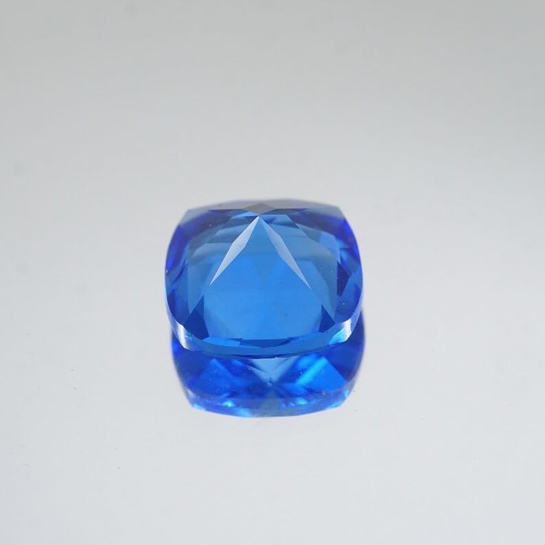 Saphir bleu pour fabriquer soi-même un pendentif unique 4mm - 4