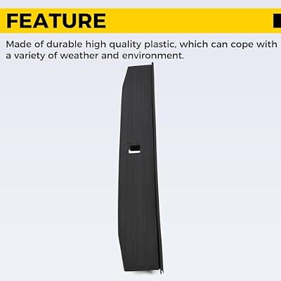 غطاء كاب مقولب علوي KUAFU متوافق مع 2017-2022 فورد F250 F350 Super Duty Flex Step استبدال HC3Z-9940602-A FO1904134 قطعة مركز خلفي