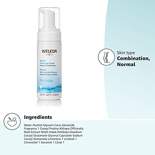 Weleda Gentle Cleansing Face Foam, 5 Ounce #TOP7