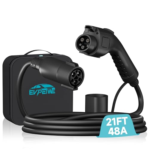 21ft J1772 EV Extension Cable with Carrying Bag