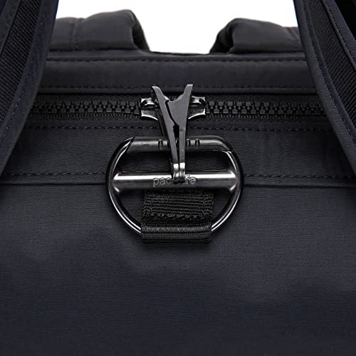 Image of Pacsafe Women's Citysafe CX 17L Anti Theft Backpack-Fits 16 inch MacBook Pro, Econyl Black, One Size