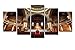 Produktbild HDWALLART Große Leinwand Bild Drucke Wohnkultur Leinwand Hd Drucke Bilder Wandkunst 5 Stücke Stanford Memorial Church Gemälde Landschaft Poster Wohnzimmer Leinwand Wandkunst Für Hauptwände Decor, L:
