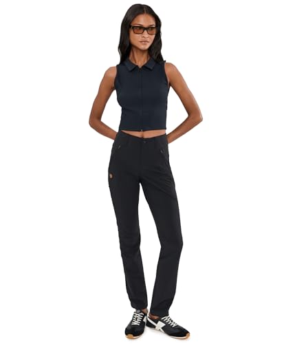 Image of Fjallraven Abisko Women's Trekking Trousers - Stretch Panels, Reinforced Knees, Durable Fabric - Hiking, Trekking