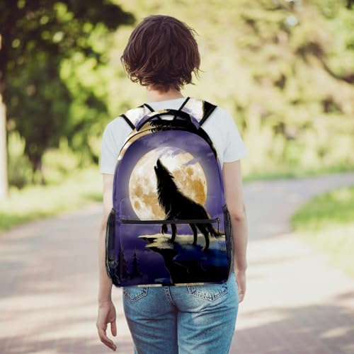 Sac à dos ordinateur portable imprimé floral et rayures 40cm