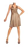  Heine Damen-Kleid Cocktailkleid Grau Größe 36