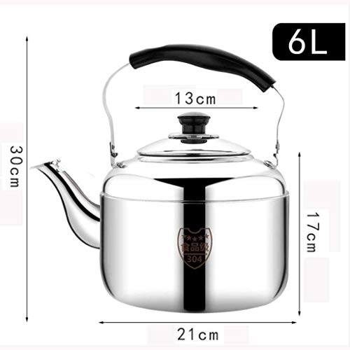 Bouilloire sifflement automatique induction en inox résistant - 3