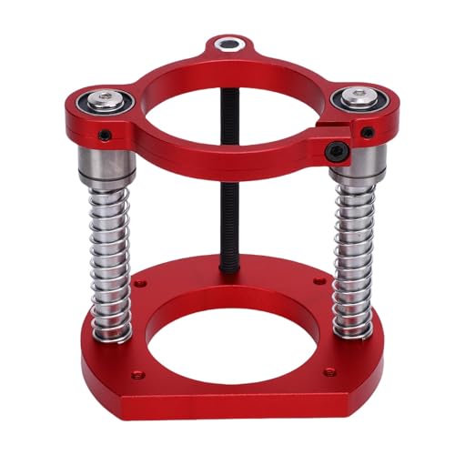 Base de levage de routeur avec course de 70 mm et serrage stable à deux mâchoires - 6