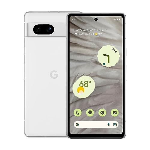 Image of Google Pixel 7a 5G (Snow, 128 GB) (8 GB RAM)