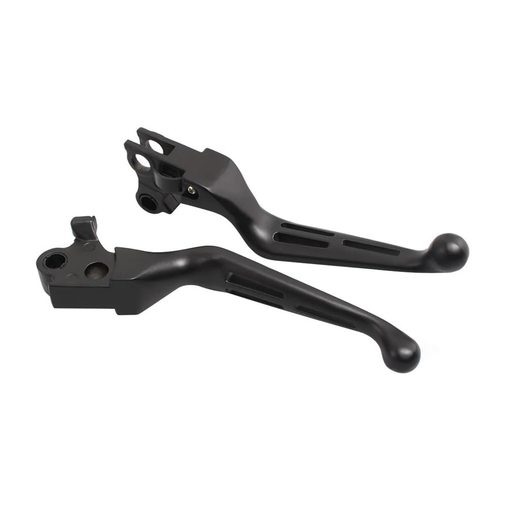 Fvcmnjdge Black Brake Clutch Set Lever Motorcycle Aluminum Brake Lever Set Slotted Clutch Accessories For Har&Ley Sportster Dyna Street Touring Road Glide Softail