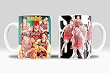 newseny Taza Slam Dunk Merch - Regalo para fans de la serie Slam Dunk Anime - Taza anime con los protagonistas: Hanamichi Sakuragi, Kaede Rukawa, Takenori Akagi. | Cerámica 350ml (SlamDunk)