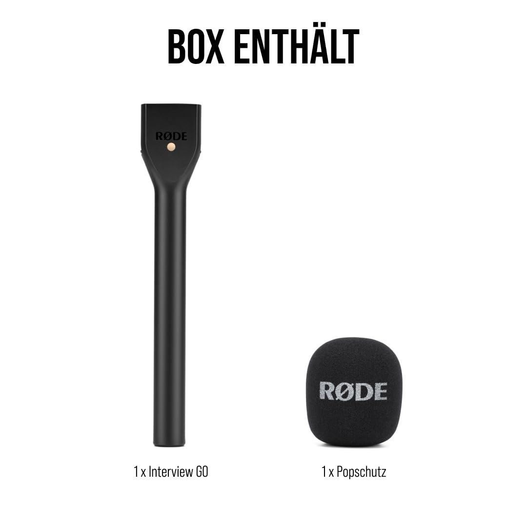 RØDE Handadapter Interview GO für Wireless GO, black