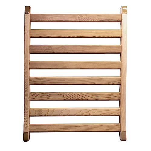 Df5Ecommerce Red Cedar Sauna Backrest - 2 Pack - S-Shape Curved Canadian Wood Back Rest - Fully Assembled - Includes Wool Sauna Cap #TOP3