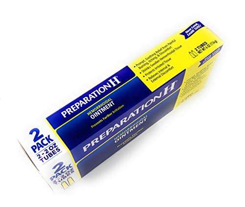 Preparation H Hemorrhoidal Ointment - 4 oz TOTAL (2 oz x 2 tubes)
