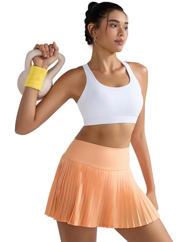 Image of RUNNING GIRL Sports Bra for Women, Molded Cup High Impact Sports Bras for Women with Sewn in Pads
