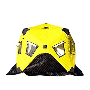 zhangpeng Outdoor Quick Opening Winter Vissen Tent Ijsvissen Tent Verdikking Ijsvissen Huis Plus Katoen Warme Camping Tent tent (EEN 1.8 * 1.8 * 1.6 m)