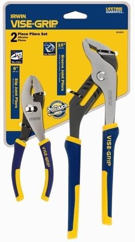 Irwin Vise Grip 2078701 Pro Plier Set With Slip & Groove Joint Pliers 2 Count