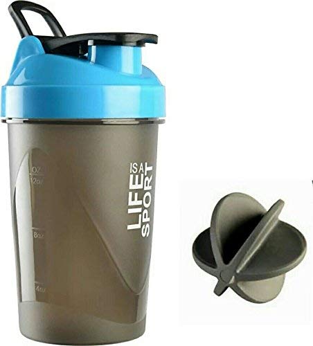 Plastic Life is A Sport Shaker Bottle/Fuel Shaker/Gym Shaker/Protein Shaker/Sipper Bottle/Gym Bottle/Water Bottle, 500ml (Blue)-image-12