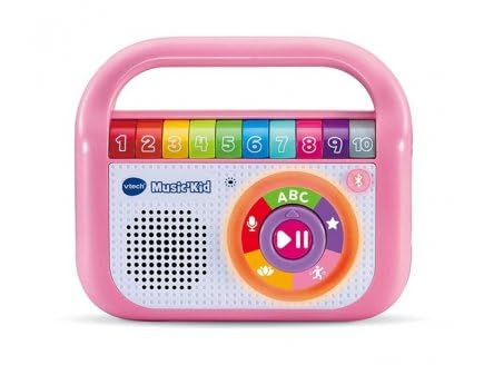 Baladeur Musical Vtech Music Kid 40 Chansons Version Fr Enceinte Lumineuse Bebe Enfant 2/ Set Lecteur Musique Et Carte - vue 2