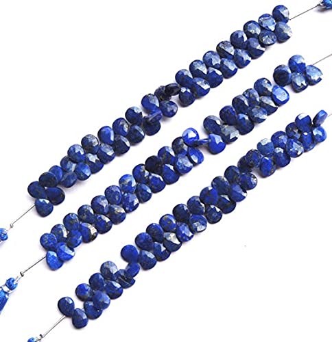 Lapis-lazuli perles gouttes pour créer vos bijoux d'été élégants et bohèmes