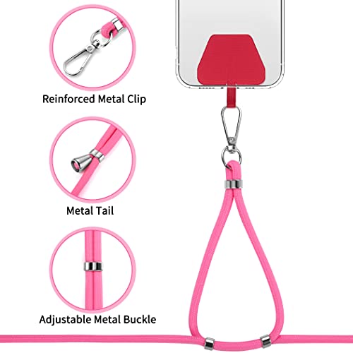 Cell Phone Lanyard 2 Pcs-1 Pcs 30"(Neck Strap×1)+8"(Wrist Strap×1) Black - Photo 22 sur 115
