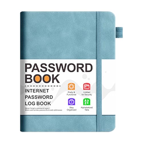 Registro De Contraseñas – Organizador De Pestañas Alfabéticas, Cuaderno De Cuenta Compacto, Seguimiento De Sitio Web Seguro, Registro De Direcciones De Bolsillo | Registro De Contraseñas Po