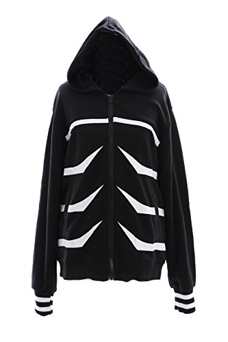 Kawaii-Story TA-33 Tokyo Ghoul Ken Kaneki Sweat à capuche Noir Taille XXL