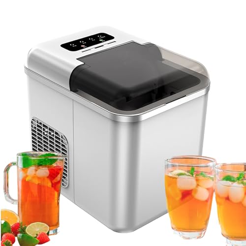 Fabricadora de hielo portátil eléctrica 1.3L automática miniatura 1