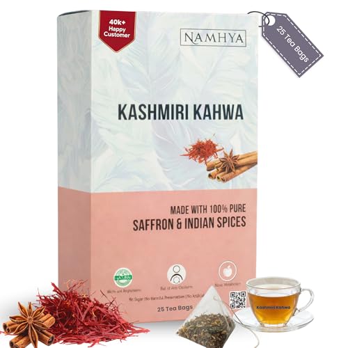 Image of Namhya Kashmiri Kahwa Tea | Mood, Energy & Digestion Support
