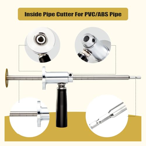 7-Inch Drill-Powered Pipe Cutter