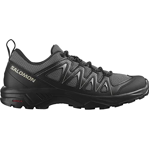Salomon X Braze Chaussures de Randonnée pour Homme, Caractéristiques essentielles pour la randonnée, Look sportif, Polyvalence, Pewter, 42
